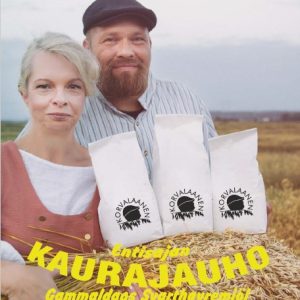 Entisajan Kaurajauho 1 kg * 15 kpl